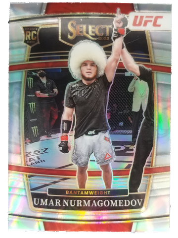 2022 Select UFC Umar Nuragomedov Silver Concourse Rookie Card #81