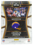 2022 Select Charlie Joiner Blue Auto Card #SSP-CHJ /99