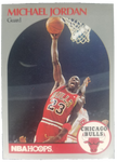 Michael Jordan 1990 NBA Hoops #65 Basketball Card