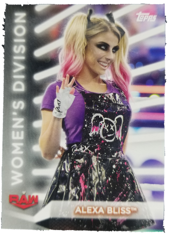 Alexa Bliss 2021 Topps WWE Women's Division Card #R-1