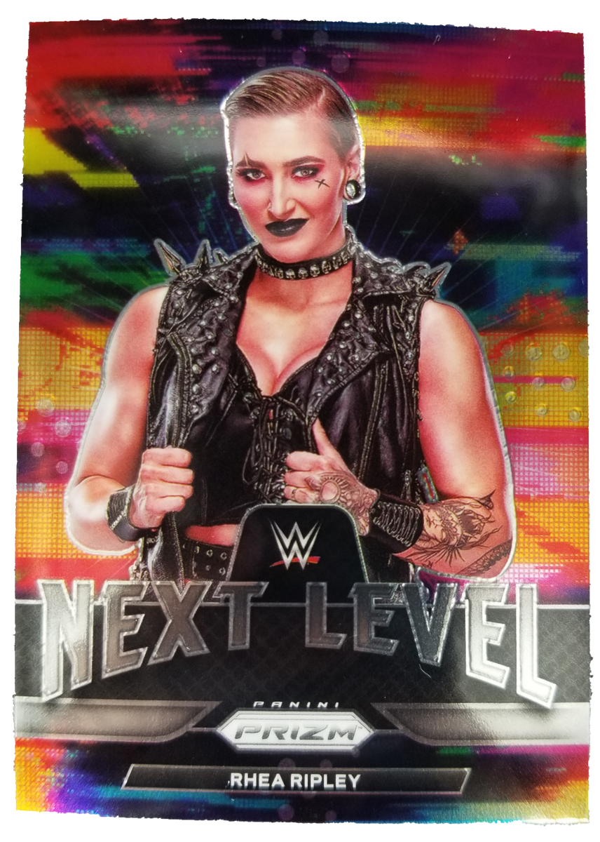 Rhea Ripley Math Card Rhea Ripley 2022 Panini Prizm WWE Next Level Card #24 – All In Autographs