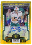 Zach Thomas 2023 Score Gold Zone Autograph Card #279 /25