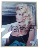Brigitte Bardot Signed Framed 8x10 Photo PSA COA