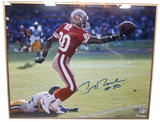 Jerry Rice Signed Framed 16x20 Photo Fanatics Authenticated