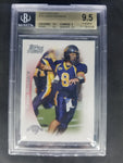 Aaron  Rodgers 2005 Topps Rookie card BGS 9.5