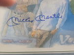 Mickey Mantle Rare Signed 17x21 Color Print, JSA Authenticated