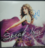 Taylor Swift Signed "Speak Now" Vinyl Record LP With LOA