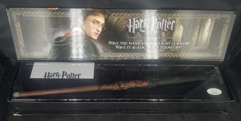 Daniel Radcliffe Signed Packaging with wand JSA LOA