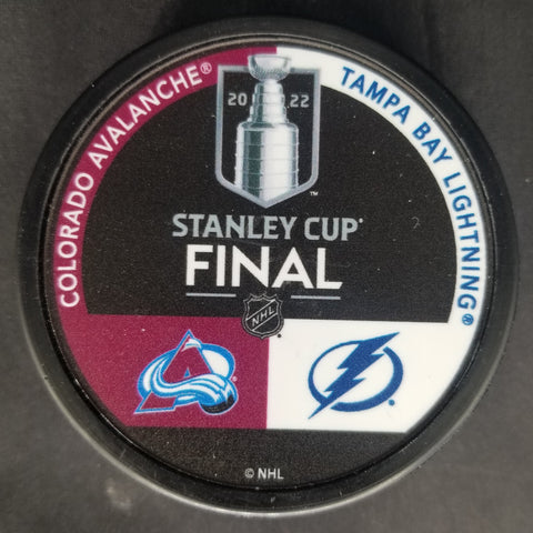 2022 Colorado Avalanche Finals Puck