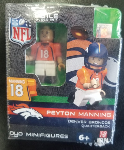 Peyton Manning Mini Lego Figure