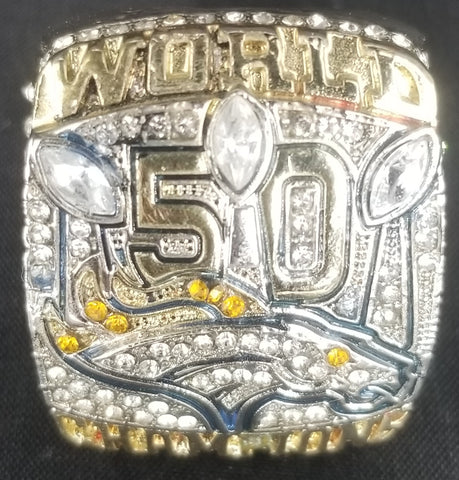 Peyton Manning Replica Ring (Broncos)