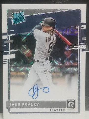 JAKE FRALEY 2020 DONRUSS OPTIC RATED ROOKIE AUTO /99 #RRS-JF