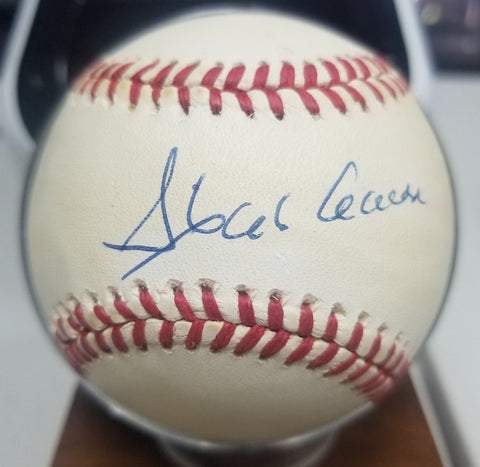 Hank Aaron Autographed Baseball