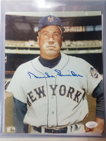 Duke Snider Autographed 8x10 Photo