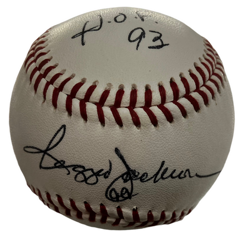 Reggie Jackson Signed Baseball Inscribed “HOF 93” JSA COA
