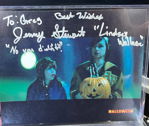 Jenny Greg Stewart as Lindsey Wallace Signed 8x10 Photo