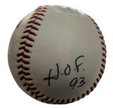 Reggie Jackson Signed Baseball Inscribed “HOF 93” JSA COA
