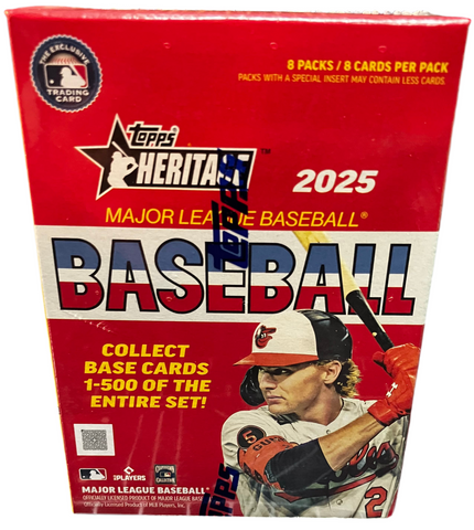 2025 TOPPS Heritage MLB Blaster Box