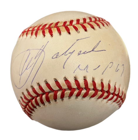 Carl Yastremski Signed Baseball JSA COA