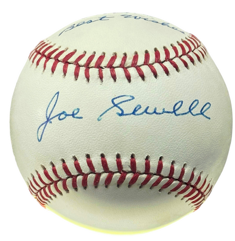 JOE SEWELL signed baseball