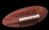James Stewart signed Authentic Flat Spalding Football JSA COA