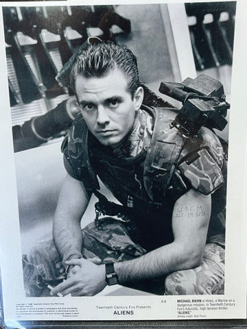 Michael Biehn as Hicks in Alien 8x10 Photo