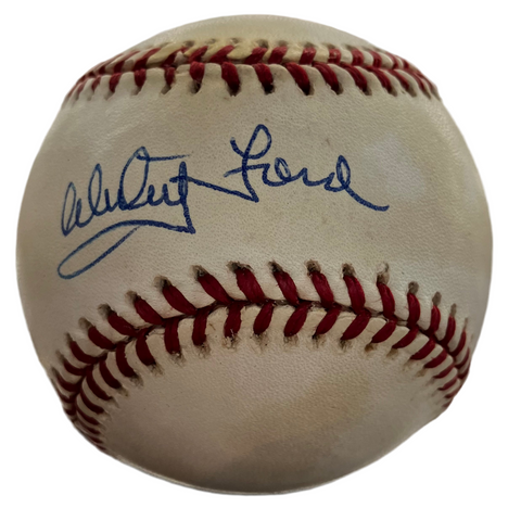 WHITEY FORD signed baseball