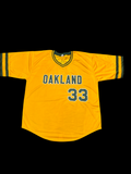 Jose Conseco Signed Oakland jersey JSA COA