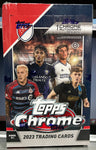 2023 Topps Chrome Soccer Hobby Box