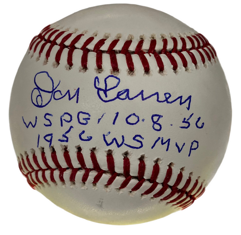 Don Larsen Signed Baseball Inscribed