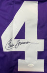 Chuck Foreman Signed Vikings Jersey JSA COA