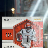 2021 Panini Mosaic Football Ja'Marr Chase Silver Mosaic Prizm