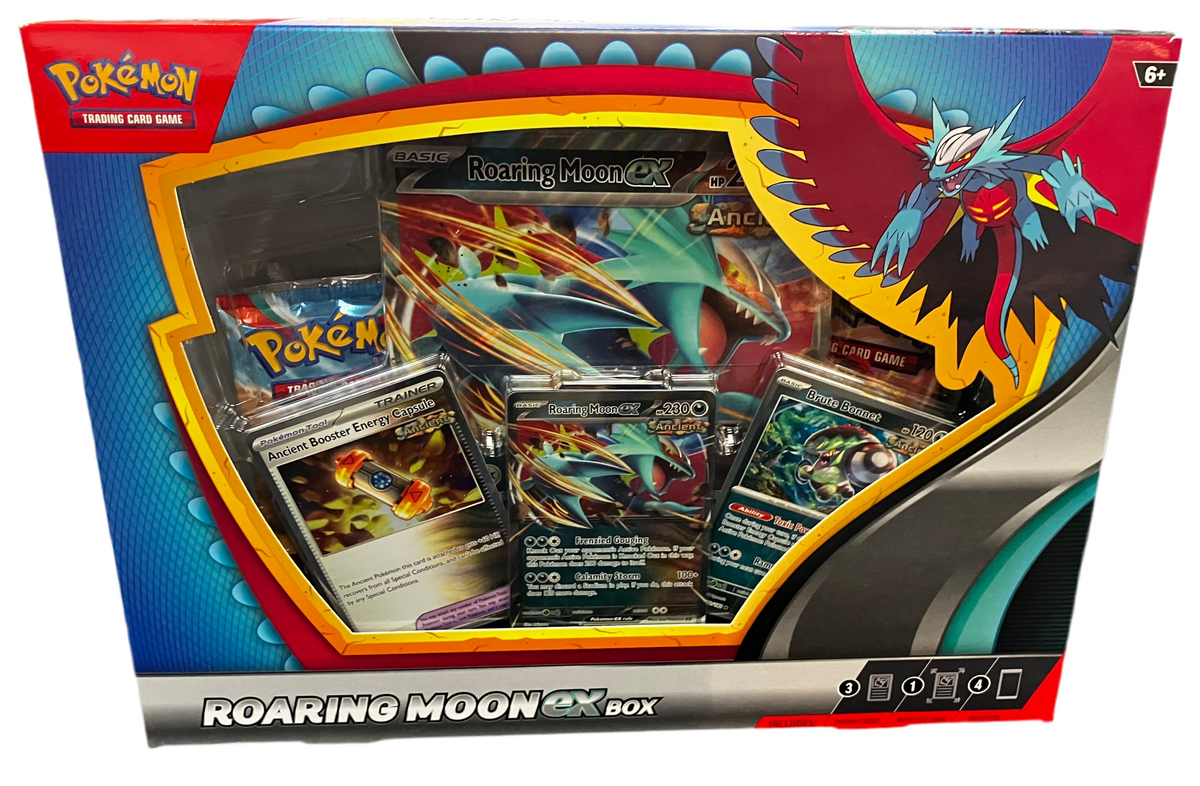 Pokémon Roaring Moon Ex Box – All In Autographs