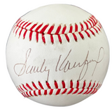 Sandy Kofax Signed Baseball JSA COA