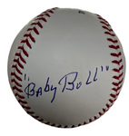 Orlando Cepeda Signed Baseball inscribed HOF 99 Baby Bull
