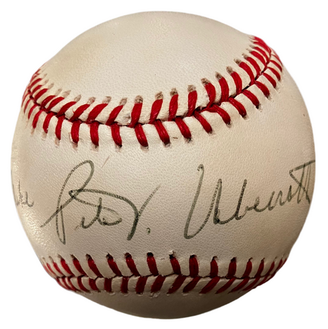 PETER UEBERROTH signed baseball