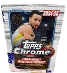 2024-25 TOPPS Chrome NBA Blaster Box