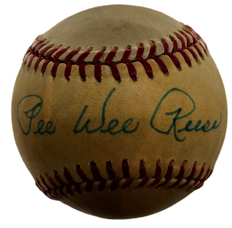 PEE WEE REESE signed baseball