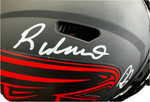 Roddy White & Andre Rison Signed/Autographed Eclipse Full Size Authentic Helmet Beckett COA