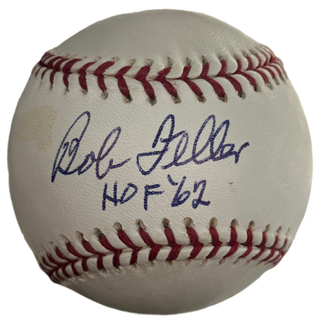 Bob Feller Signed Authentic Baseball