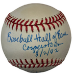 Mike Hamilton Signed Baseball Inscribed JSA COA