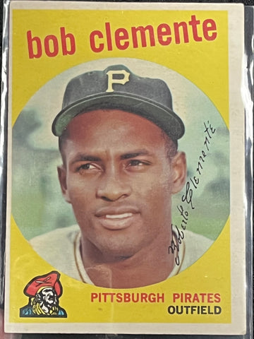 1959 Topps #478 Bob Clemente Trading Card