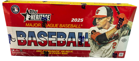 2025 TOPPS Heritage Hobby Box