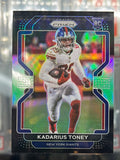 Kadarius Toney 2021 Panini Chronicles Prizm "Rainbow" Set of Six (6) No. PB-11 Rookie Cards