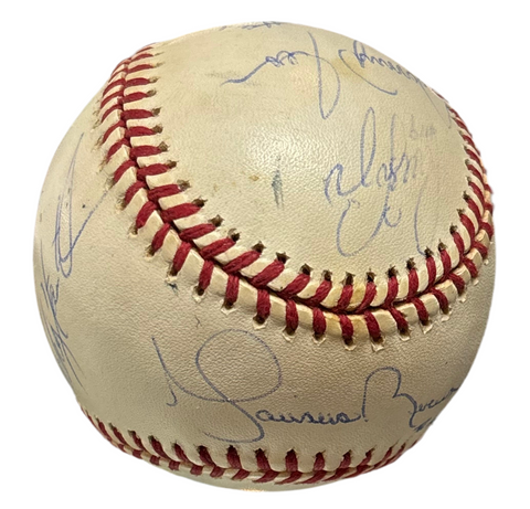 Lou Brock Signed Authentic Baseball