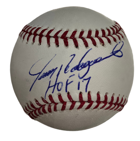 Ivan Rodriguez Signed Authentic Baseball
