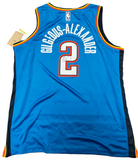 Shai Gilgeous-Alexander Signed Blue Thunder Jersey