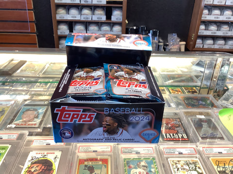 2024 Topps baseball series 1 packs