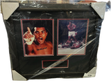 Muhammed Ali Authentic Signed framed Famous Knock out photo