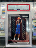 2018 Panini Prizm #184 Shai Gilgeous - Alexander PSA 9